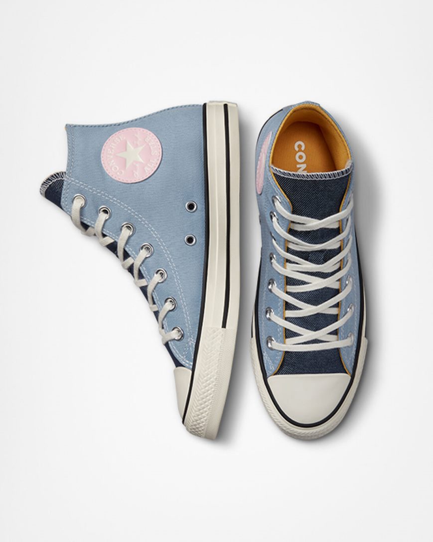 Tenisky Vysoke Converse Chuck Taylor All Star Denim Damske Námornícka Modrá | SK ZXS11J7